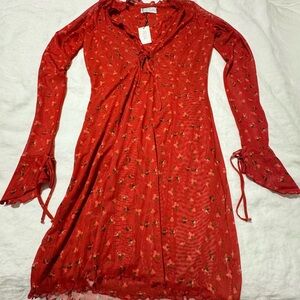 Sloane mini dress in Cayenne